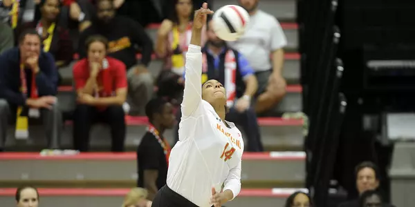 Terps Earn First B1G Win In Five Sets Over Rutgers