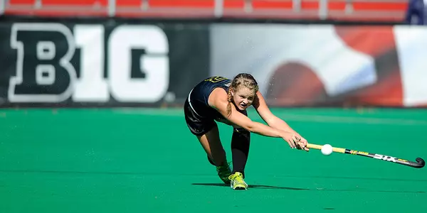 Hanks Named Big Ten Freshman of the Week