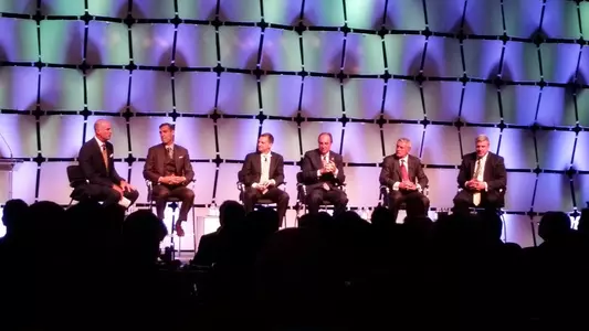 Turgeon, Williams Partake in Ripken Tip-off Event