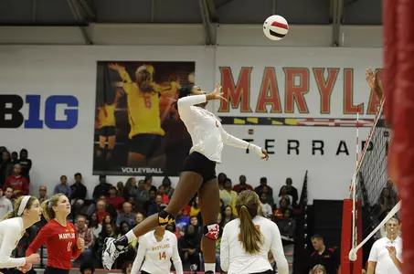 Maryland Falls to No. 15 Purdue In Four Sets