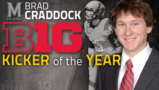 Craddock Named Bakken-Andersen Kicker of the Year