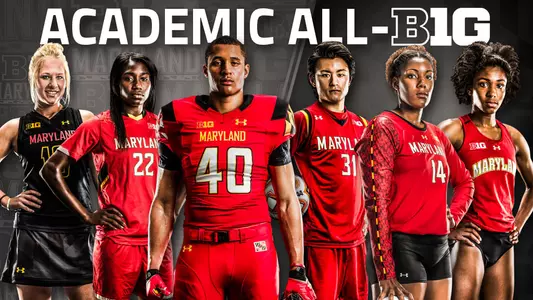Sixty-Four Terps Named to All-Big Ten Academic List