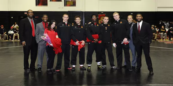Terps Roll Past Eagles on Senior Night