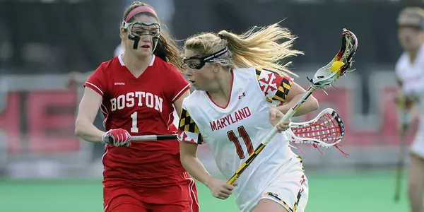 Dominant First Half Sparks #2 Terps to Win vs. BU