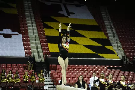 Terps Post Season-Best Road Score in Quad-Meet