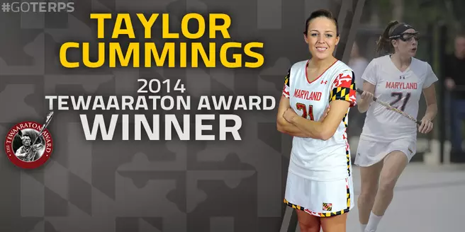 Cummings Wins 2014 Tewaaraton Award