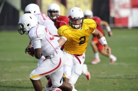 Terps Hit the Field for Day Two of Preseason Camp