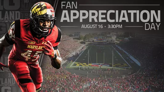 Terps to Hold Fan Appreciation Day August 16