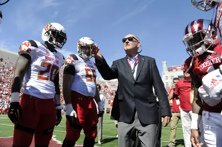 Terps Rout Indiana for First B1G Win