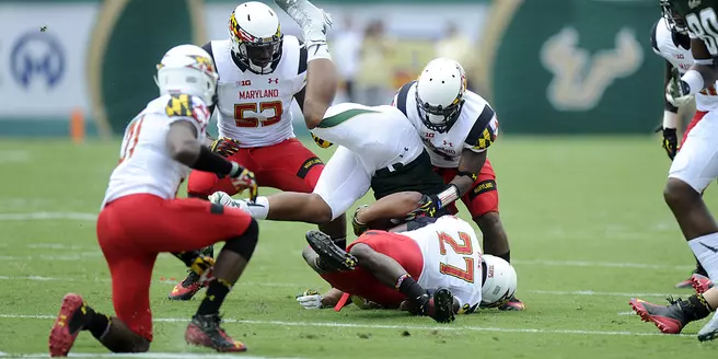 Terps Score 10 Unanswered Points In 4th To Top USF