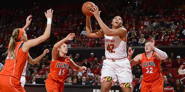 #8 Terps Ice Illini, 74-54 to Win Ninth Straight