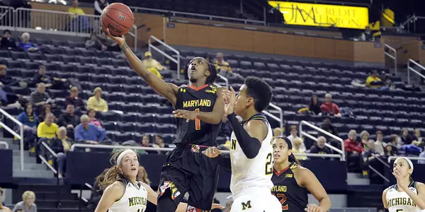 No. 5 Maryland Slices Michigan, 91-65