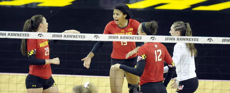 Terps Fall to #9 Huskers