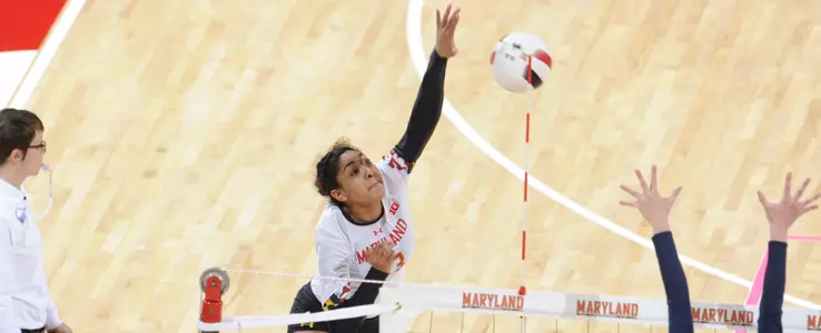 #17 Purdue Outlasts Maryland in Four Sets