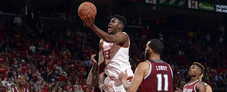 #3 Terps Use Late Surge to Down Rider
