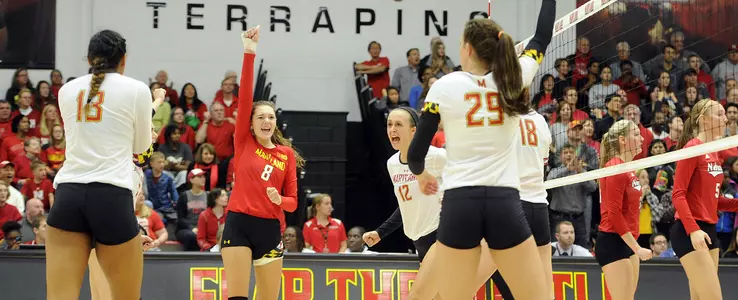 Terps Sweep Wildcats in Season Finale