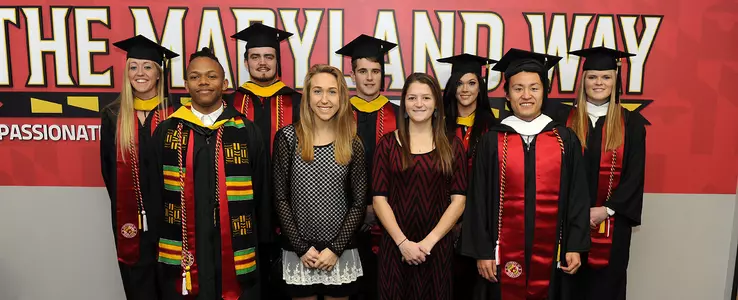 Maryland Athletics Celebrates Winter Graduates