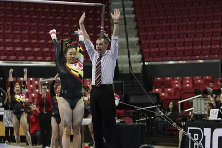 Tang Ties School Record As GymTerps Top Quad Meet