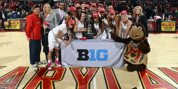 #5 Maryland Celebrates First Big Ten Title