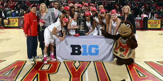 #5 Maryland Celebrates First Big Ten Title