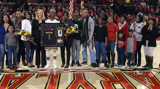 Mincy?s Career Senior Night Leads #5 Maryland
