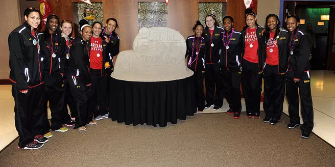 Terps Arrive in Tampa for Final Four
