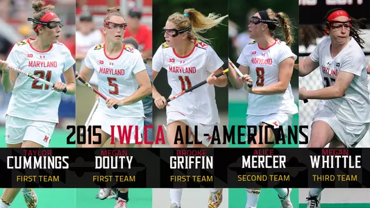 Five Terps Named IWLCA All-Americans