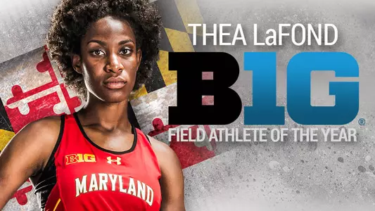 LaFond Named Big Ten Field Athlete of the Year