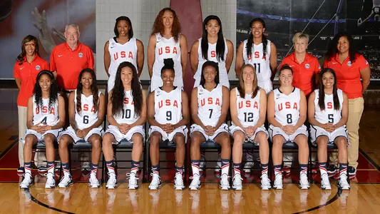 Brionna Jones, Team USA Travel to South Korea