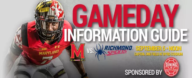 Gameday Information - Maryland vs. Richmond