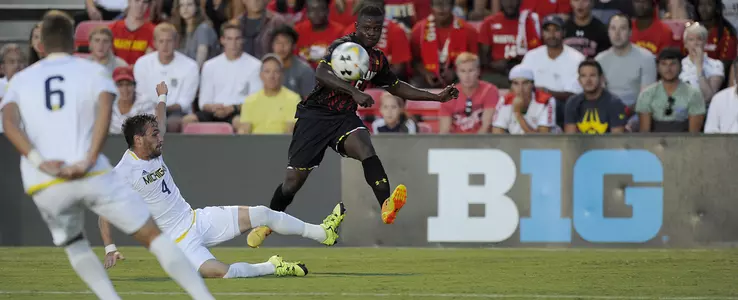 #4 Terps, Michigan Draw in B1G Opener