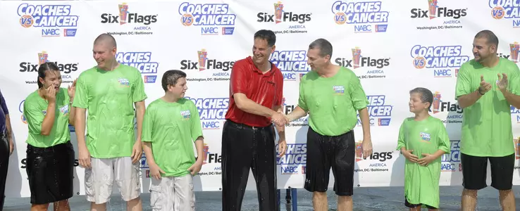 Turgeon, Six Flags Support Coaches vs. Cancer