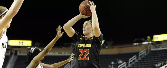 #8 Terrapins Hold Off Michigan, 74-67