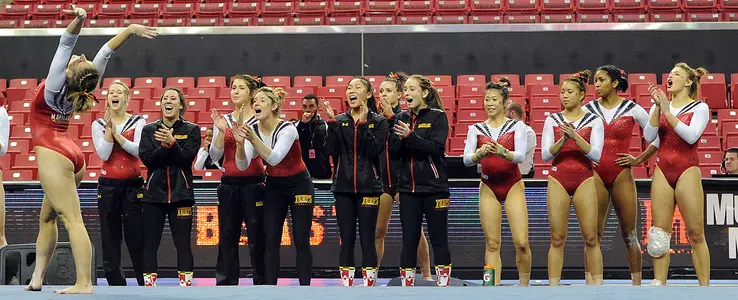 Terps Host Hawkeyes for Pink Meet Sunday