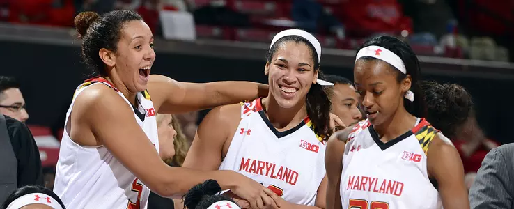 Jones Reaches 1,000 Points as #5 Terps Beat Indiana