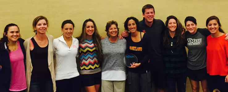 Meharg, Terps Honored at NFHCA Convention
