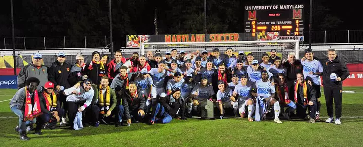 #1 Terps Capture Share of B1G Title Friday