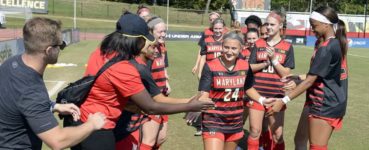 Terps Take On Iowa in Final Home Match