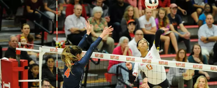 Terps Battle With #24 Illinois in Five Sets