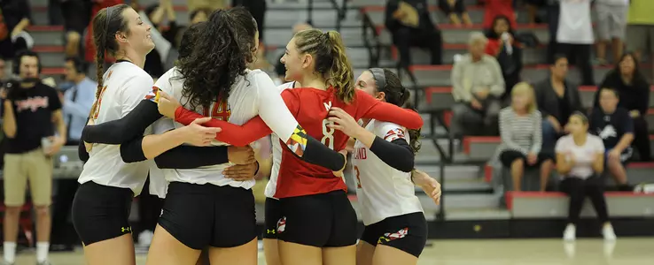 Maryland Upsets #19 Ohio State in Five Sets