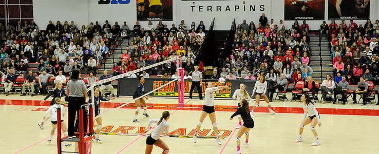 Terps Set Pavilion Attendance Record vs. Penn State