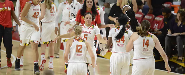 #6/5 Maryland Wins at Niagara, 96-64