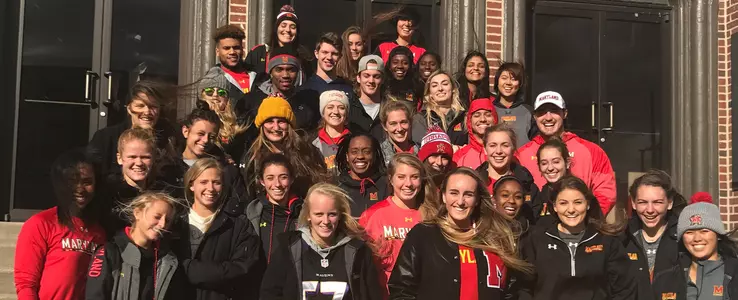 Student-Athletes Partake in TerpsGiving Sunday