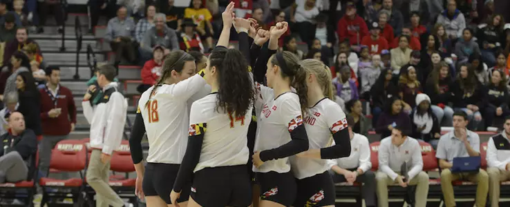 Maryland Falls to #2 Minnesota in Three Sets