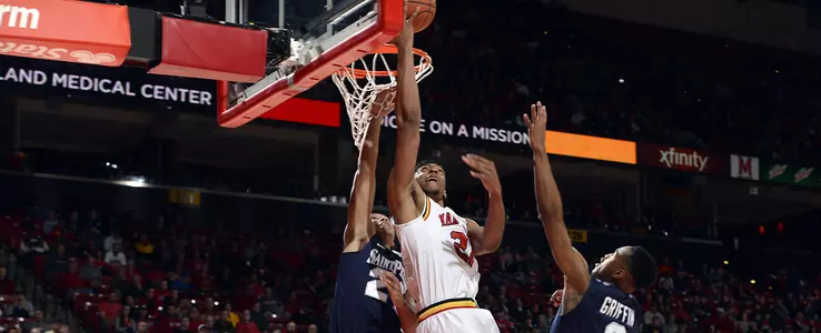 Jackson, Huerter Guide Terps Past Saint Peter's