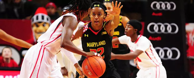 #6 Terps Defeat Scarlet Knights, 73-59