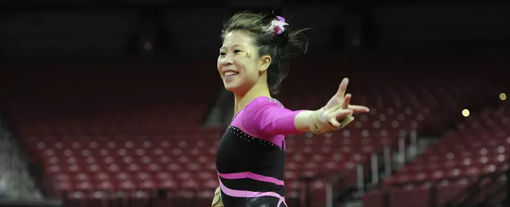 Terps Post Season-High Beam Score vs. Penn State