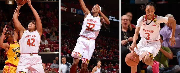 Three Terps Garner All-Big Ten Honors