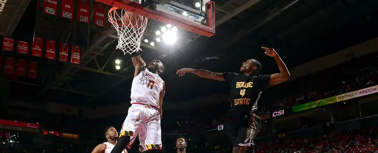 #2 Terps Overpower Bowie State Tuesday