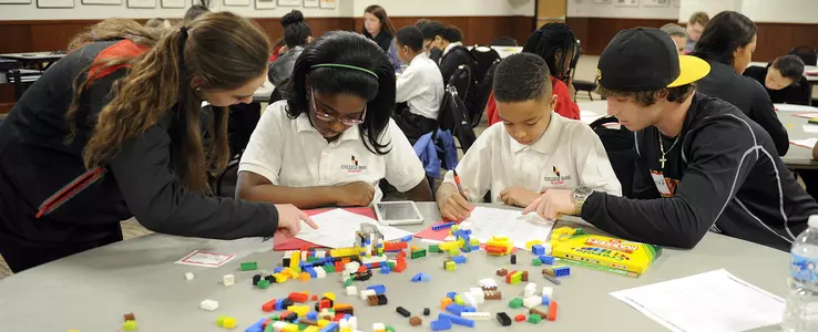 Terps Host Area Students for Leadership Program